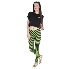 Green N' Black Stripes