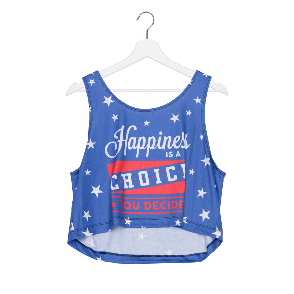 Happiness Crop Top