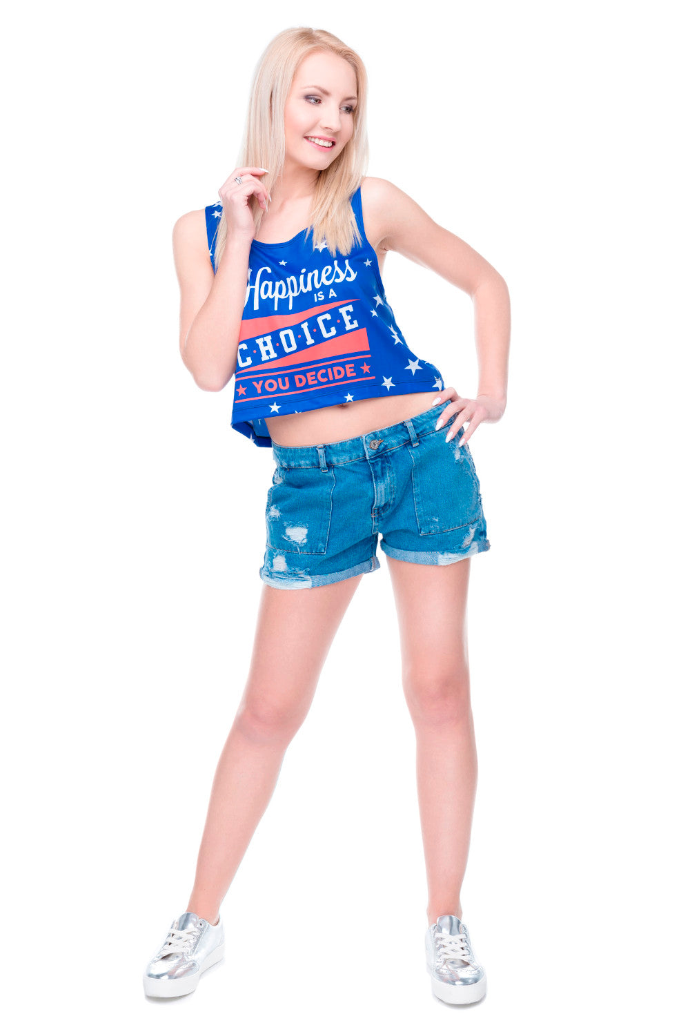 Happiness Crop Top