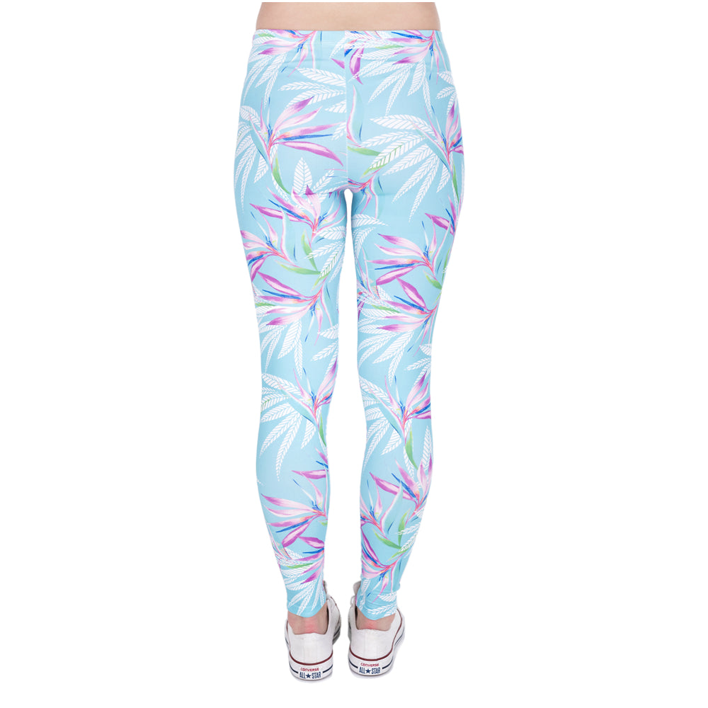 Pink N' Blue Leaves