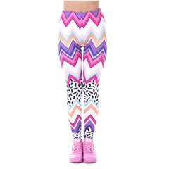 Pink Zig Zag Dashes