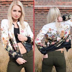 Fashion Flowers Jacket