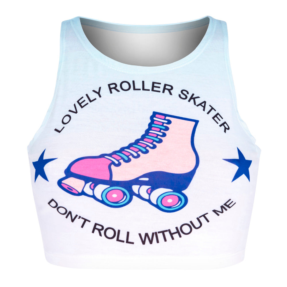 Roller Skater Fitness Bra