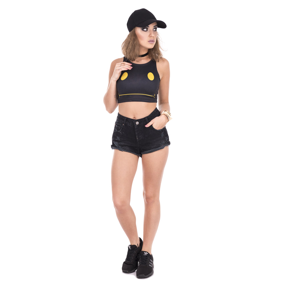 Black Smile Fitness Bra