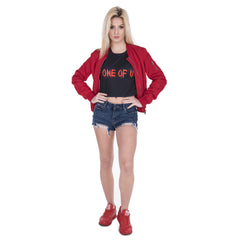Crop Vampire Lips T-Shirt