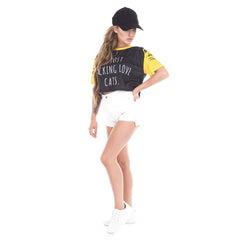 Crop I Just Fucking Love Cats T-Shirt