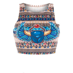 Winged Scarab Fitness Bra