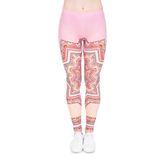 Mandala Pink Star