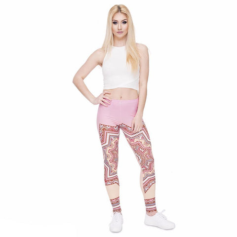 Mandala Pink Star
