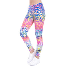 Colorful Leopard Fur