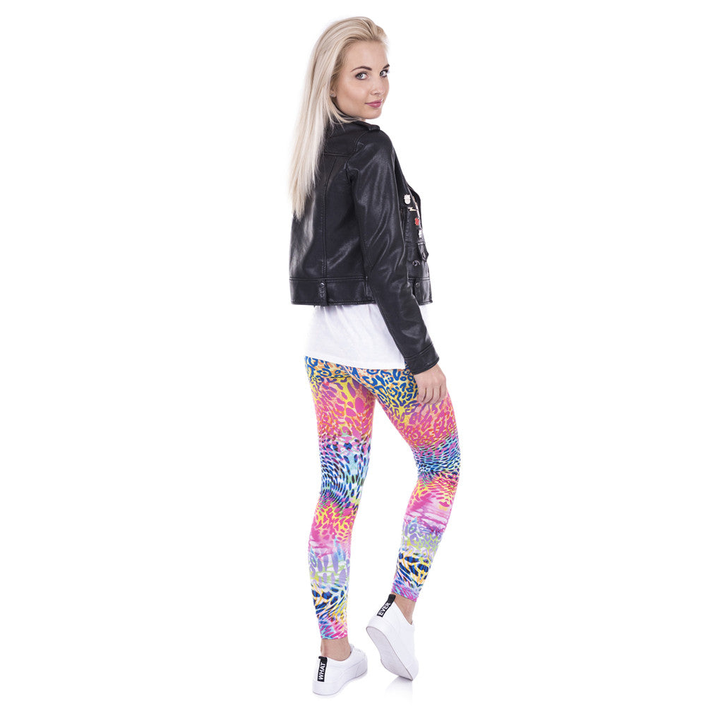 Colorful Leopard Fur