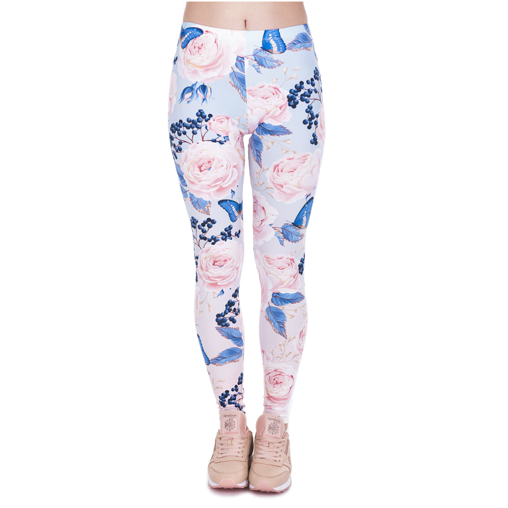Roses With Butterflies