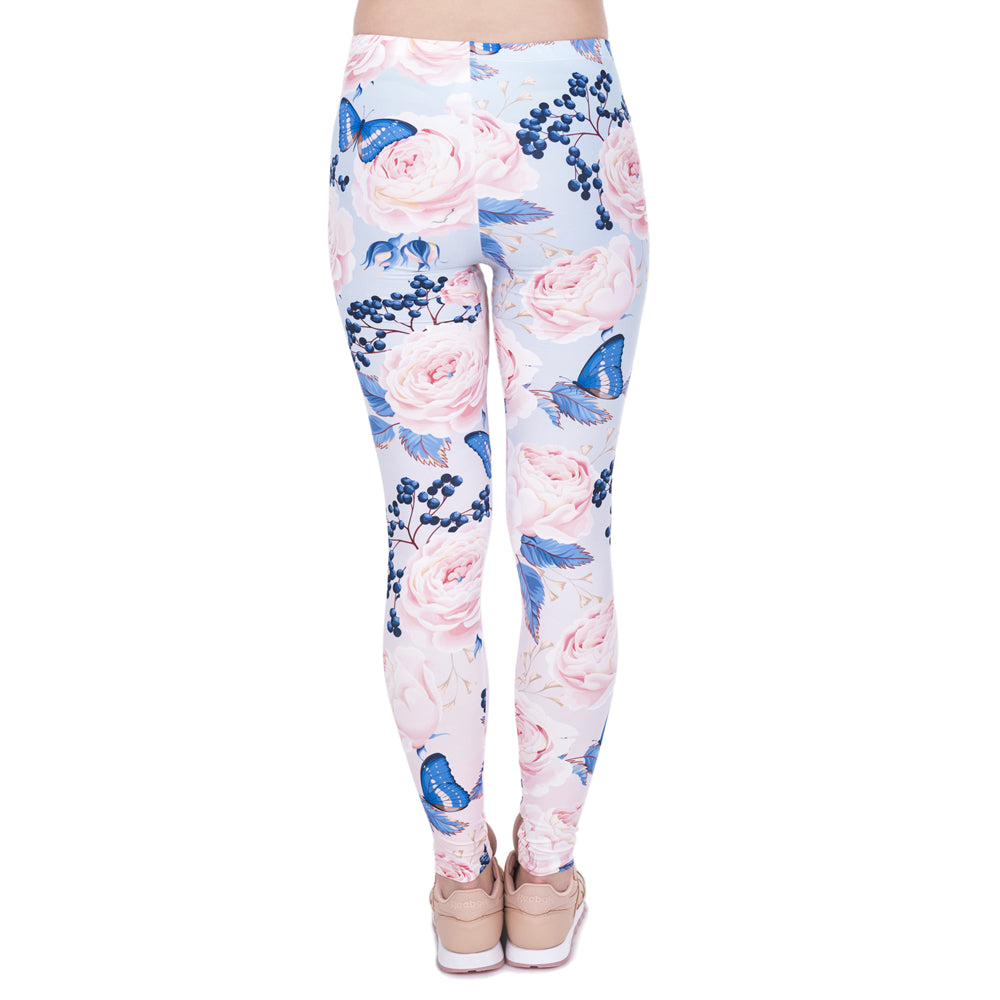 Roses With Butterflies