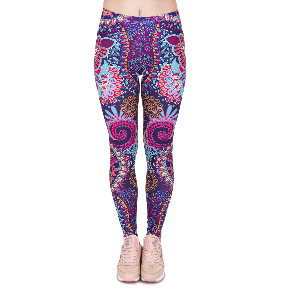 Purple Mandala Flowers