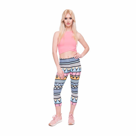 Capri Blue Aztec Style