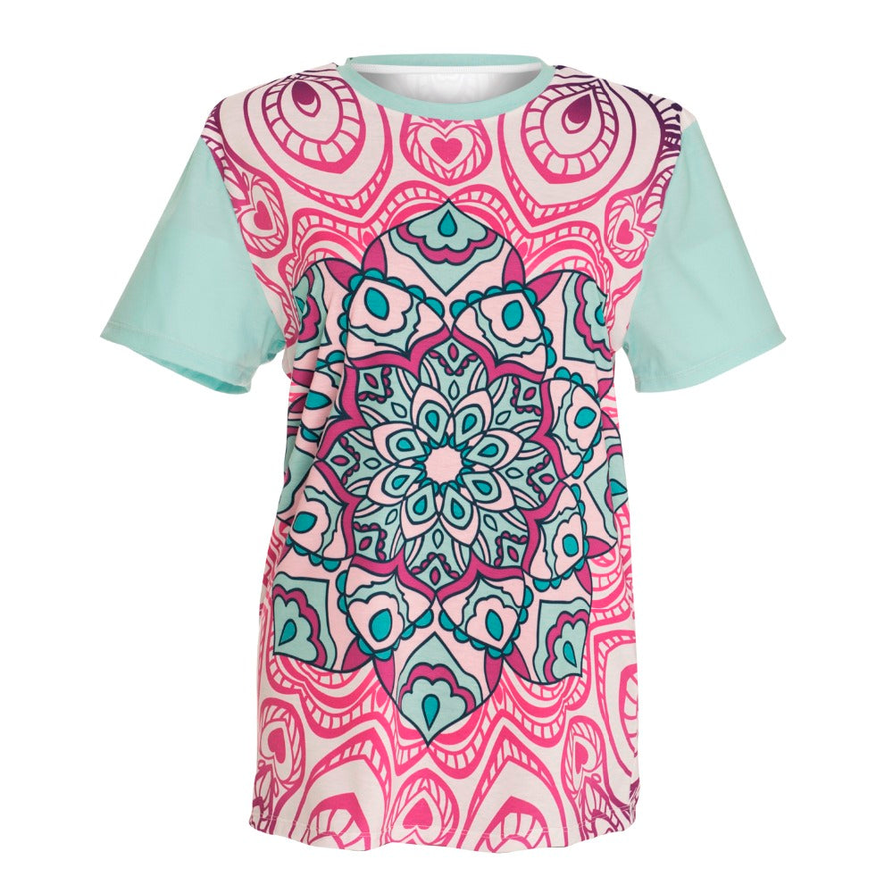Mandala Mint T-shirt
