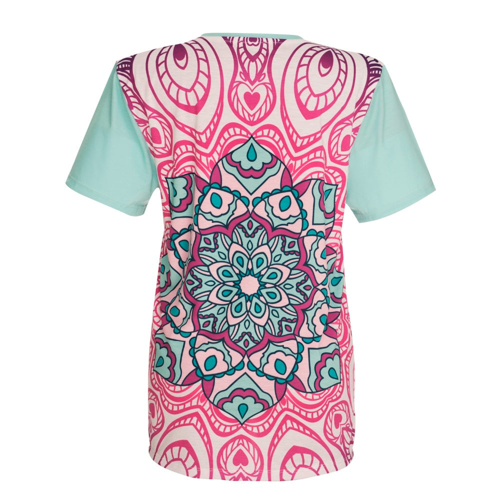 Mandala Mint T-shirt