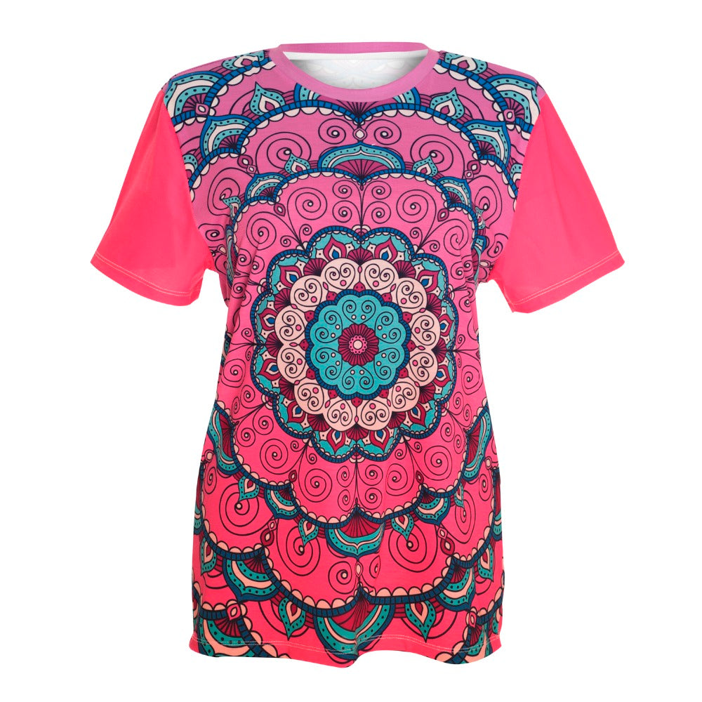 Pink Mandala T-Shirt