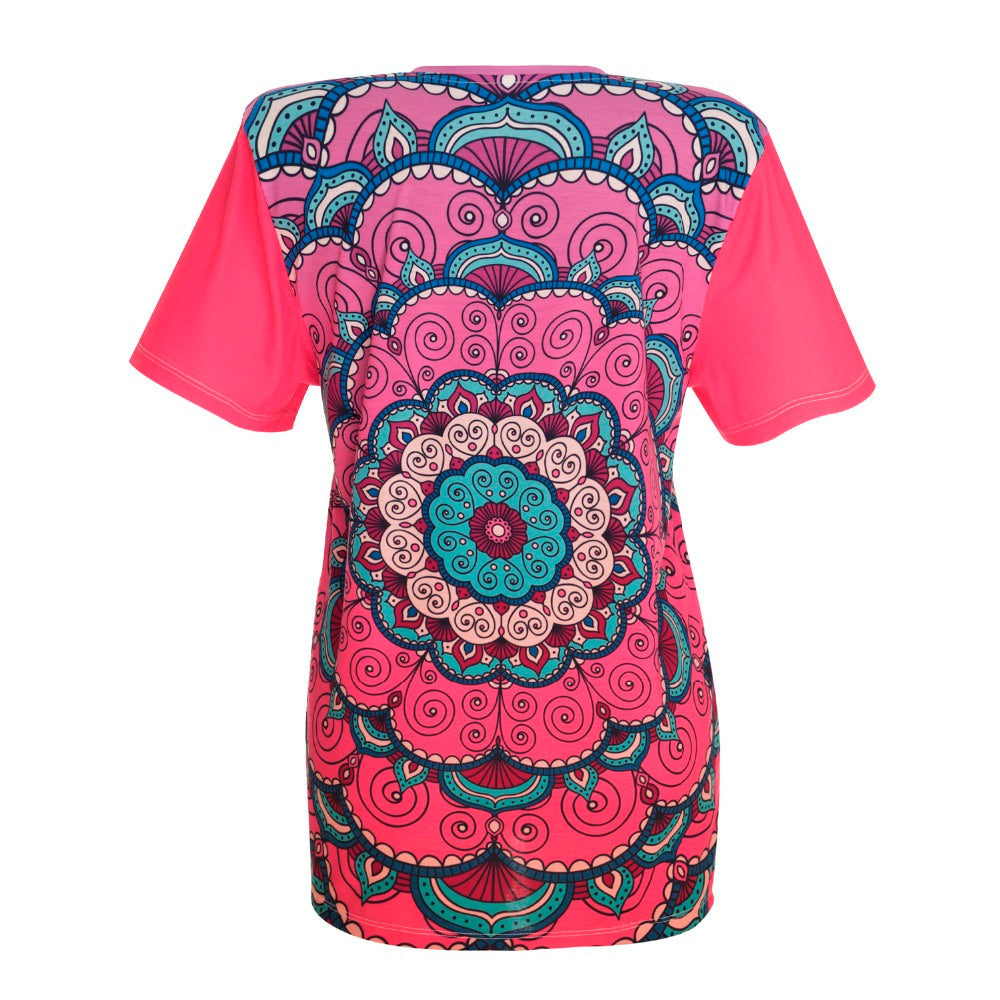Pink Mandala T-Shirt