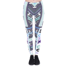 Aztec Sky Blue Lines