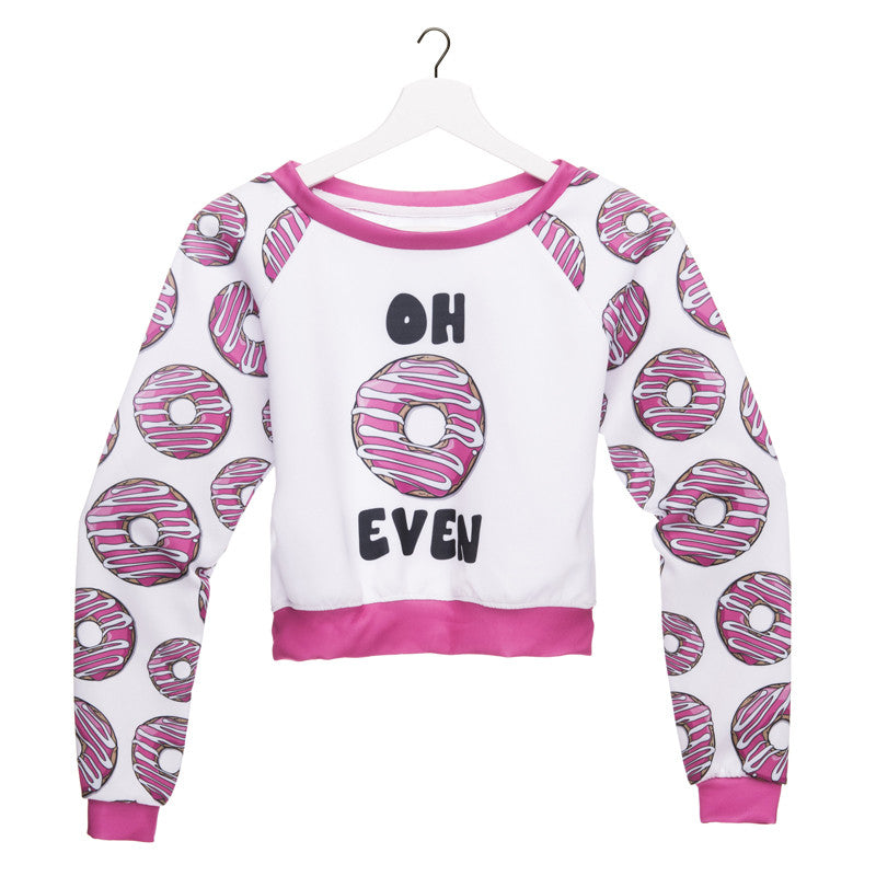 Crop Donuts Sweater