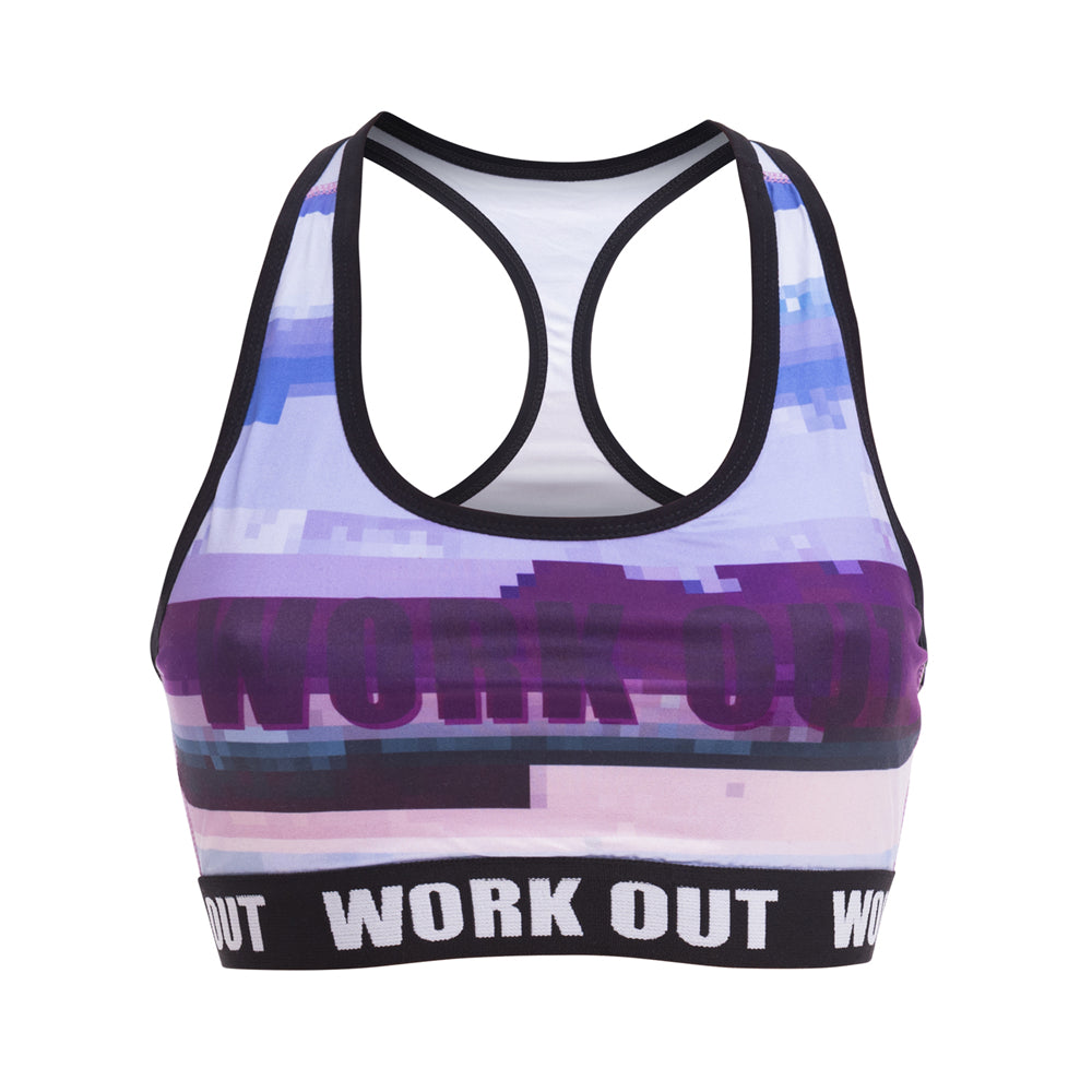 Workout Glitch Fitness Bra