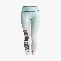 Workout Blue Faded Squares