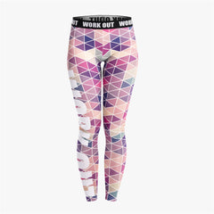 Workout Pink Triangles