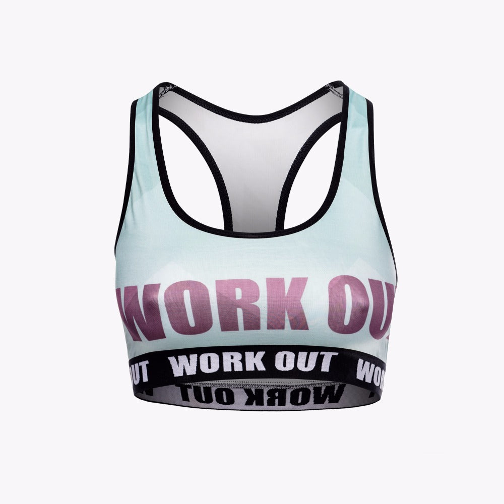 Workout Zig Zag Fitness Bra