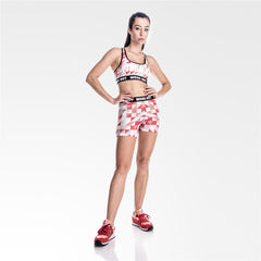 Workout Red Triangle Fitness Bra