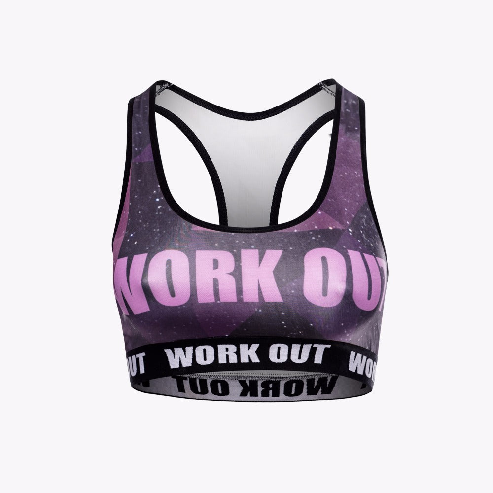 Workout Galaxy Fitness Bra