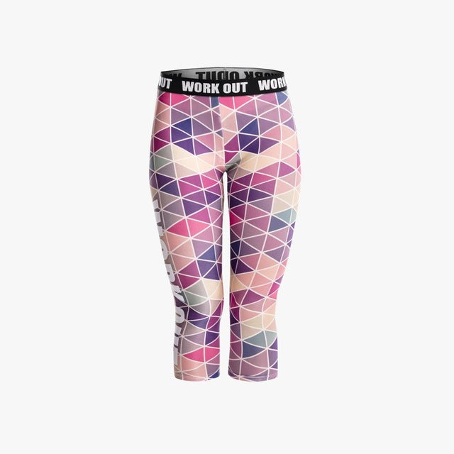 Capri Workout Rainbow Triangles