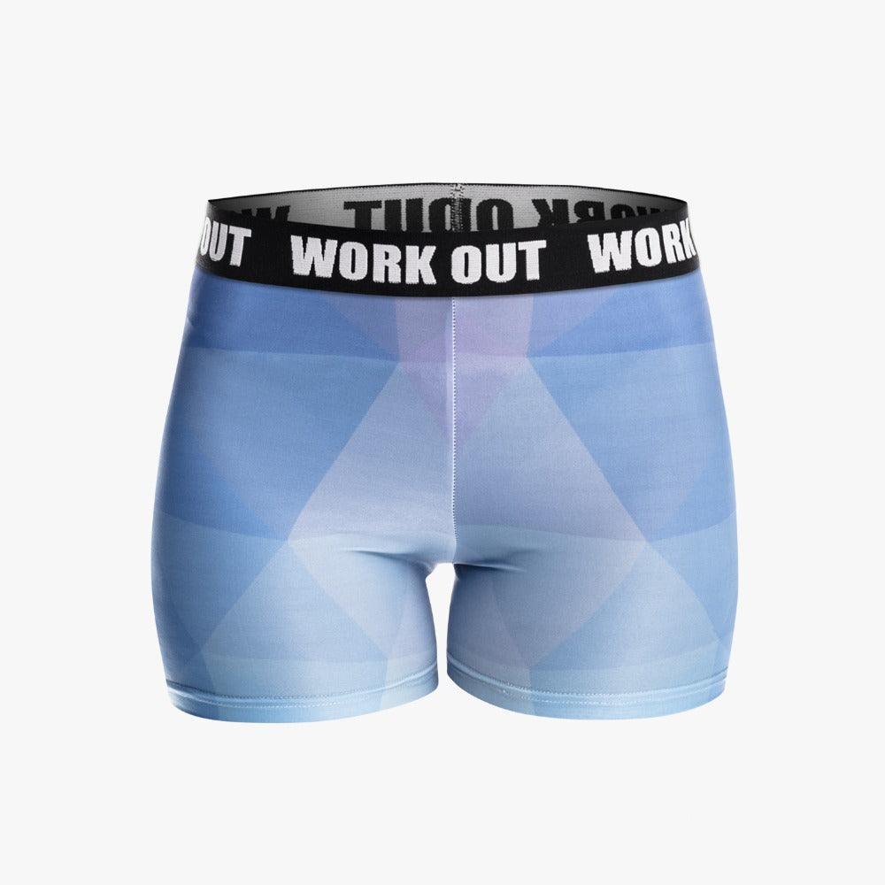 Blue Gradient Shorts