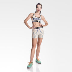 White Gradient Shorts
