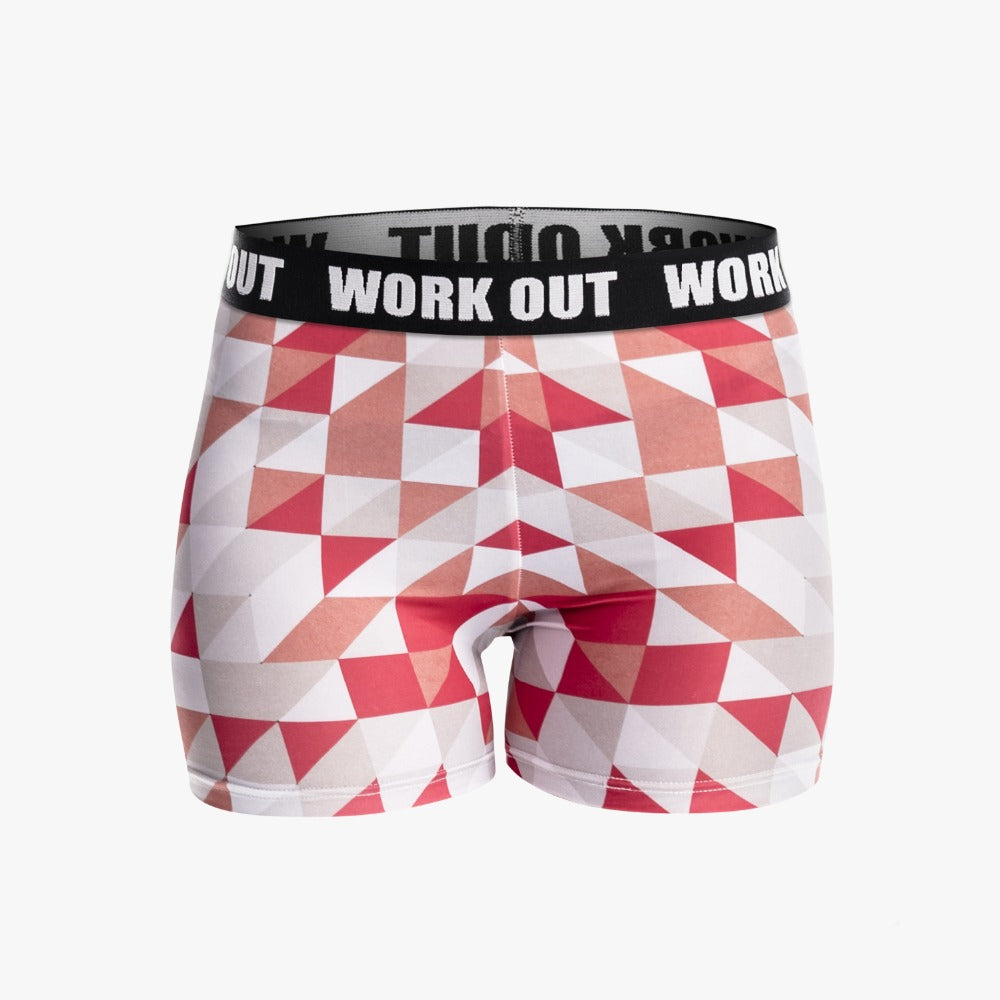 Red Gradient Shorts