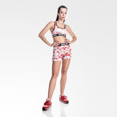 Red Gradient Shorts