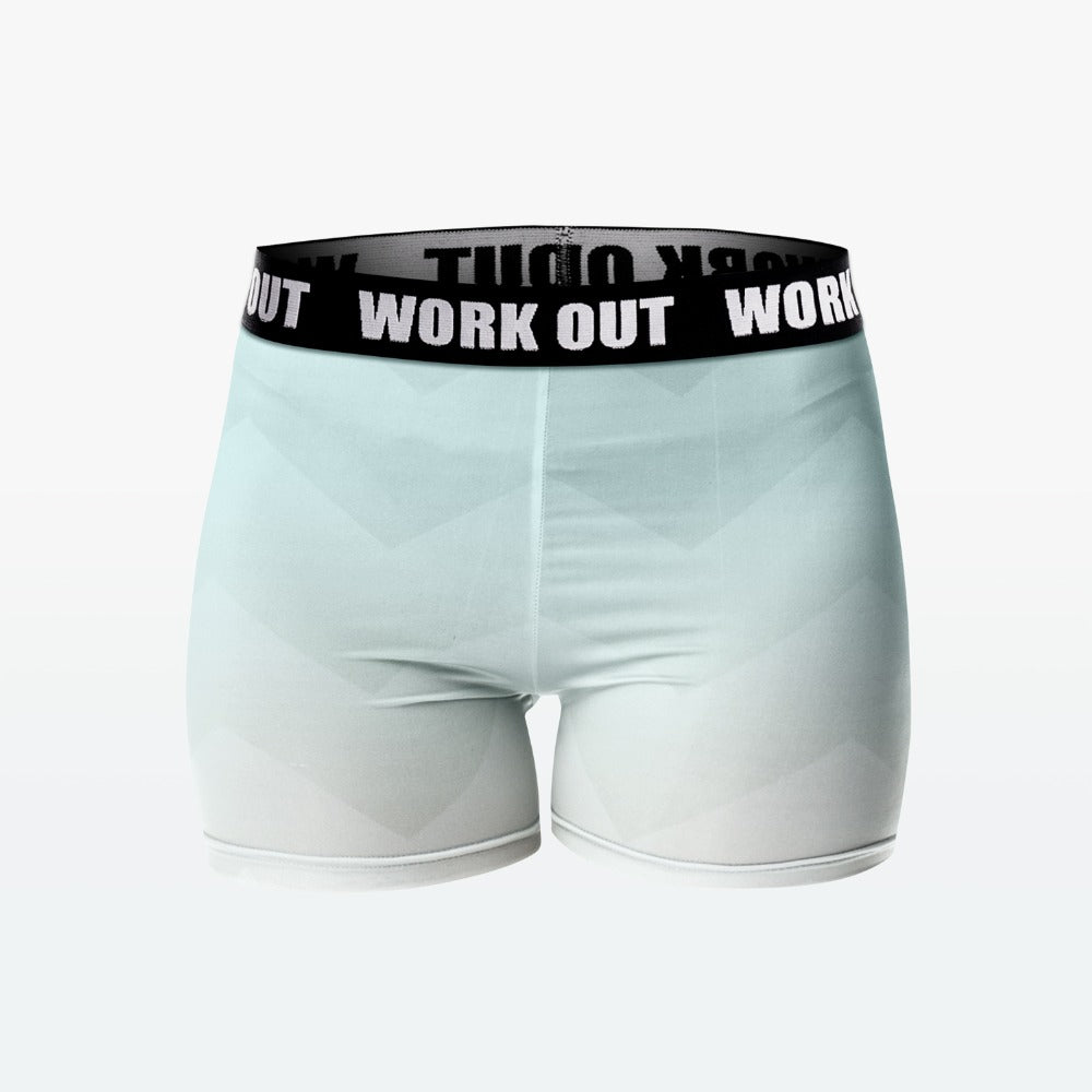 Green Gradient Shorts