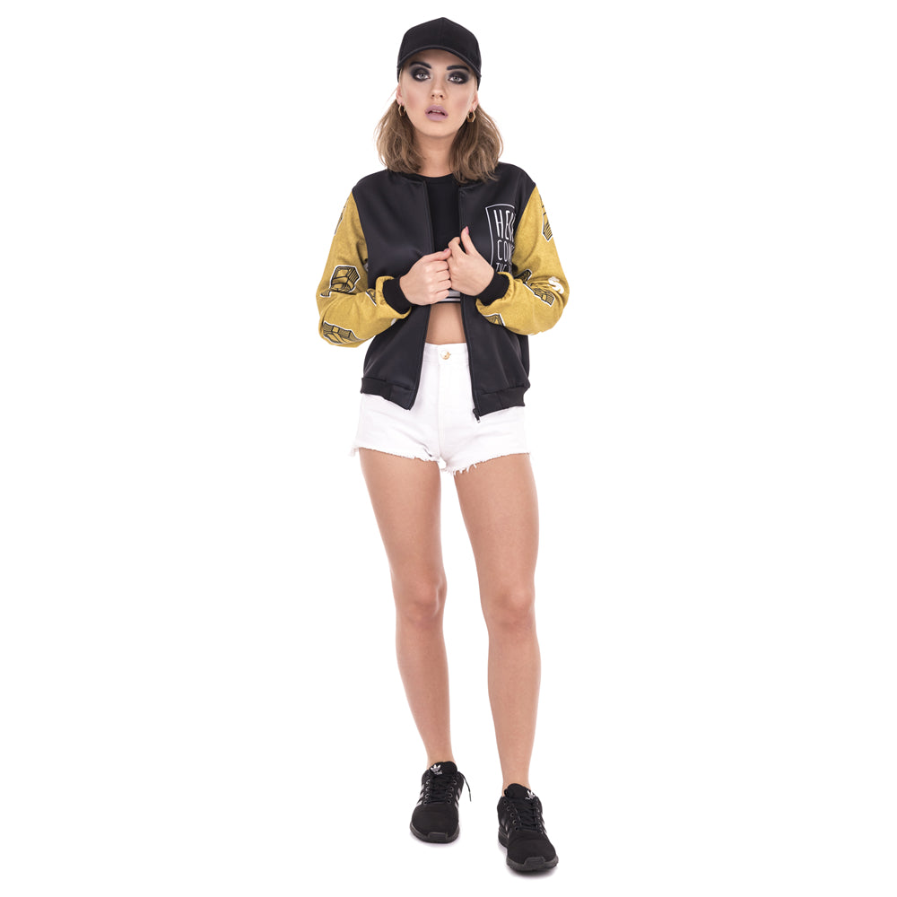 Gold Weed Jacket