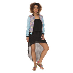Simple Blue Mandala Jacket