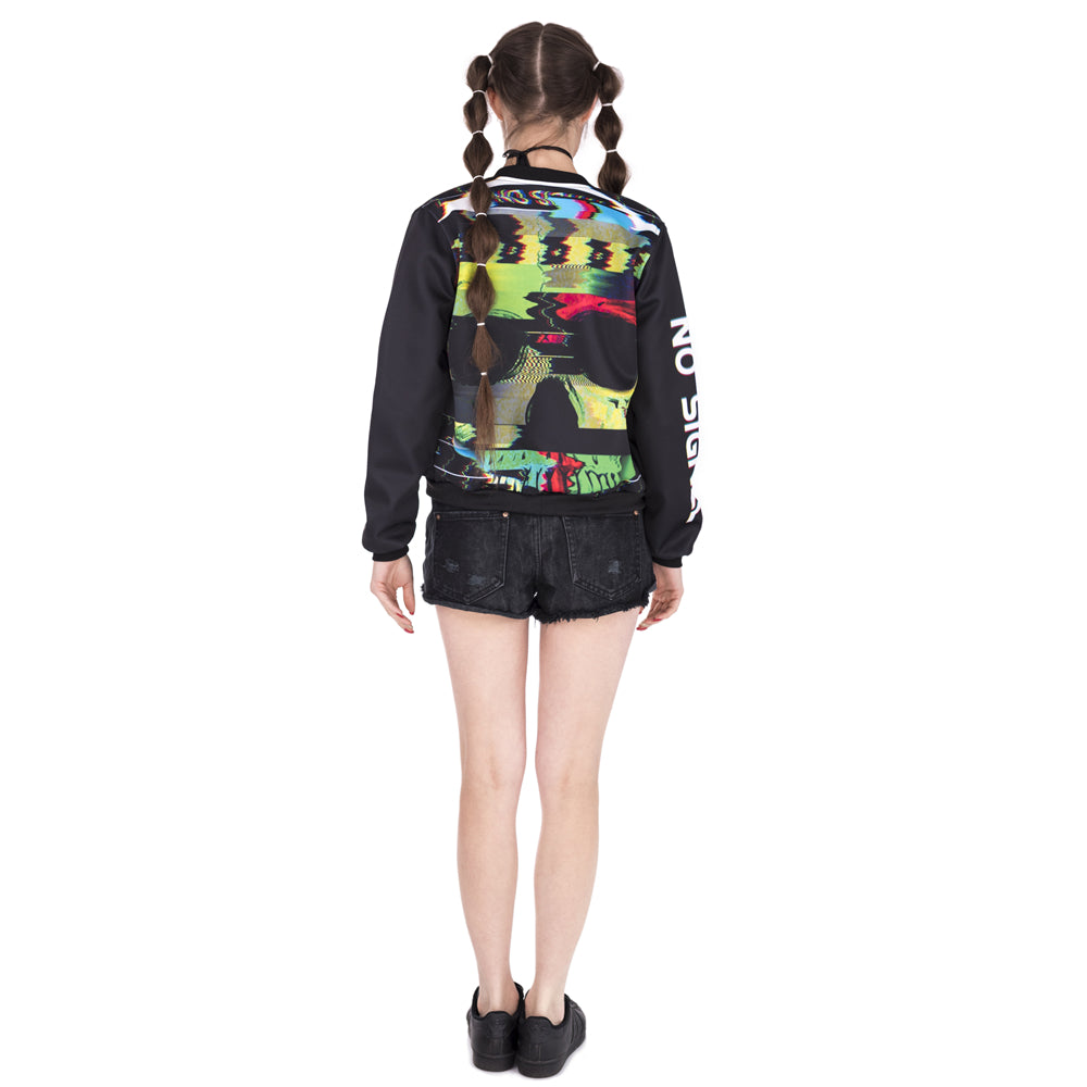 No Signal Skull Jacket